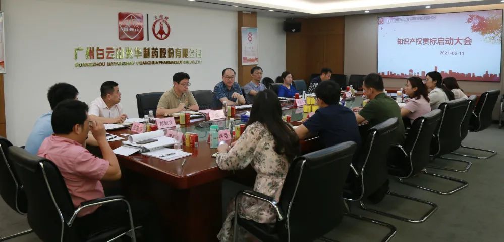 白云山耀彩网公司召开知识产权贯标再认证启动聚会